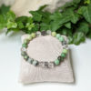 Quartz et chrysoprase