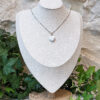Petit coeur en howlite