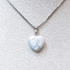 Petit coeur en howlite - Image 2