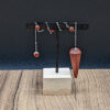 Pendule en jaspe rouge - Image 2